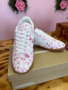 Blushing bloom sneakers