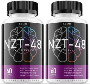 NZT-48 Brain Booster, NZT-48 Limitless Focus Nootropic (120 Capsules)