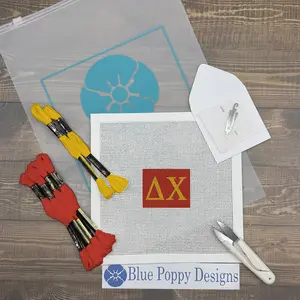 Delta Chi 2x2 Needlepoint Kit