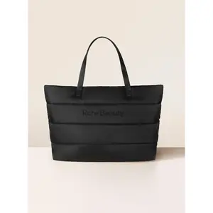 Puffy Traveler Tote – Black