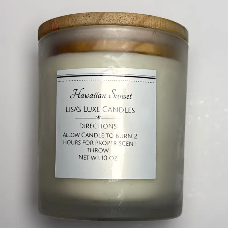 Hawaiian Sunset Soy Wax Candle