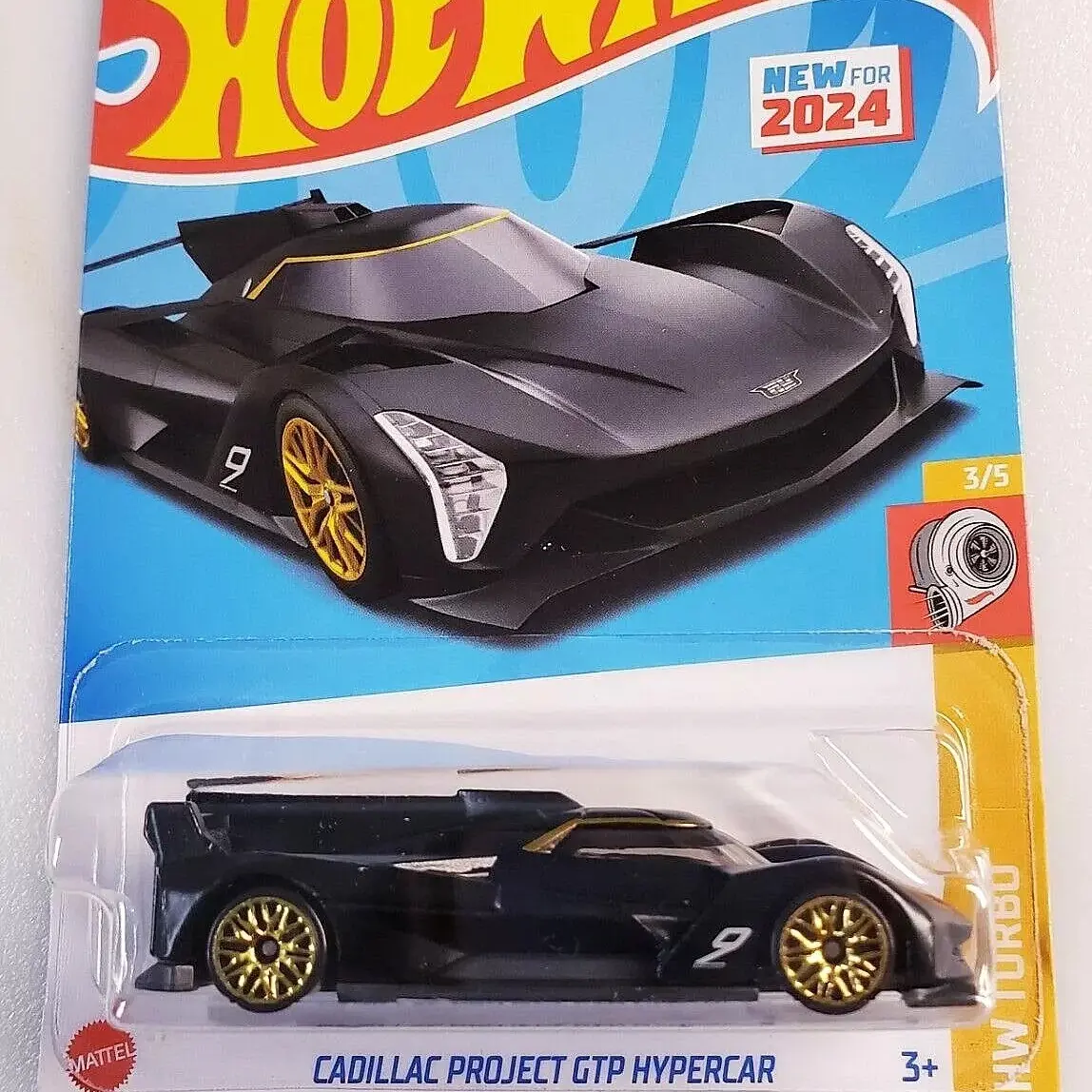 Hot Wheels HW Turbo Cadillac Project GTP Hypercar Diecast Car - Classic & Novelty Toy