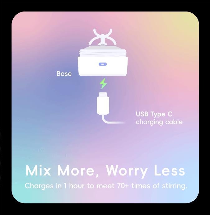 VOLTRX Electric Protein Shaker Bottle - Smart Blender Bottle, Leak-Proof Design, USB Rechargeable Mixer Cup for Shakes and Meal Replacements, BPA-Free Tritan, 24oz VOLTRX Electric Protein Shaker Bottle - Smart Blender Bottle, Leak-Proof Design, USB Rechargeable Mixer Cup for Shakes and Meal Replacements, BPA-Free Tritan, 24oz