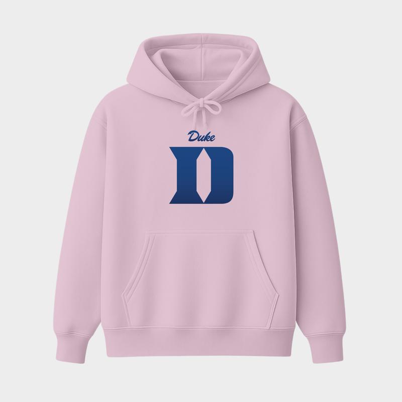 Vintage Duke Inspired University Hoodie For Men Women, Retro Collegiate Graphic Sweatshirt, Unisex Streetwear Pullover, Cozy Game Day Fan Gift Top