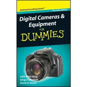 USED-Digital Cameras and Equipment For Dummies by Julie Adair King (Paperback)
