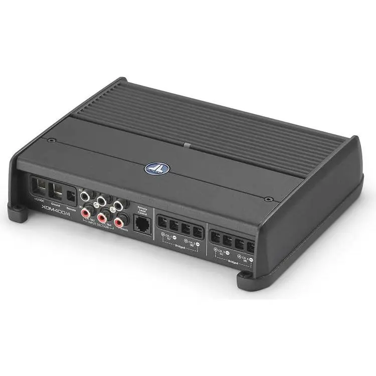 JL Audio XDM400/4 (4) Channel Class D Car/Marine Amplifier, 400W 010-03115-00 (98681)