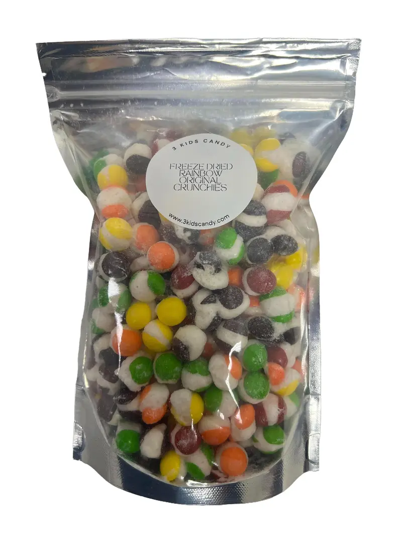 Freeze Dried Candy - Rainbow Crunchies by 3 Kids Candy