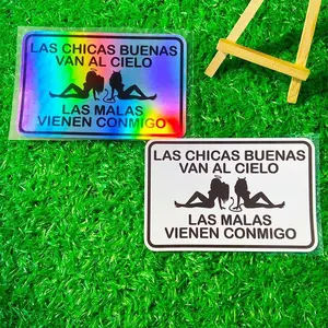 Spanish Style Design Car Sticker, Waterproof Car Decal, Suitable for DIY Motorcycle Fuel Tanks, Windshields, Car Rear Windows, Electric Scooters