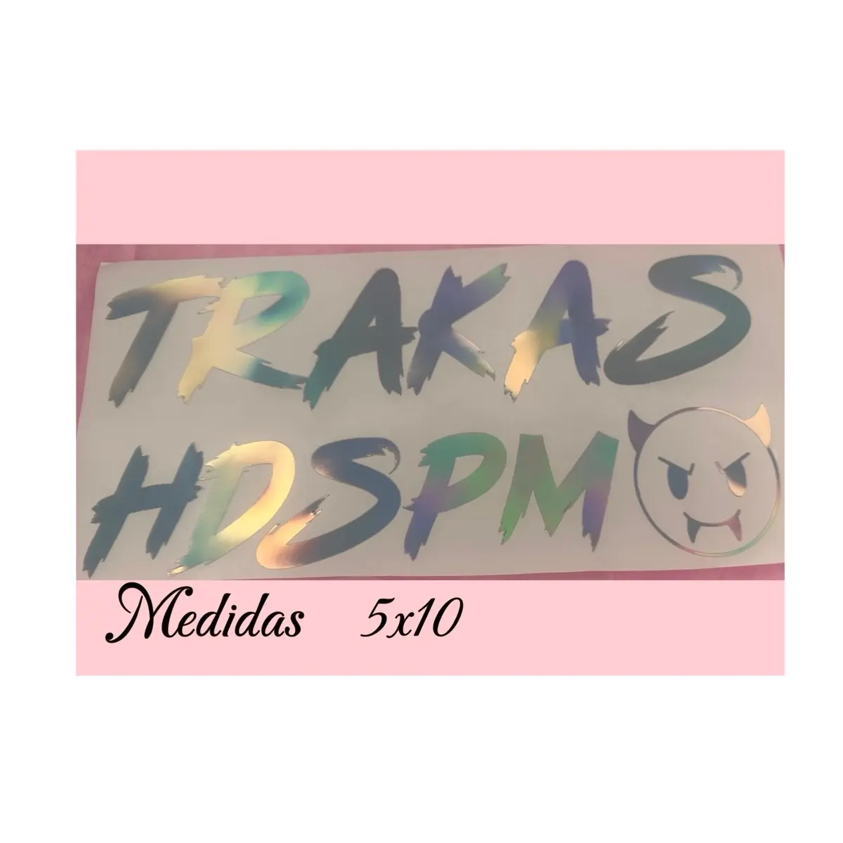 Calcomanías para Automóviles TRAKAS HDSPM - Creaciones Iris - TikTok Shop