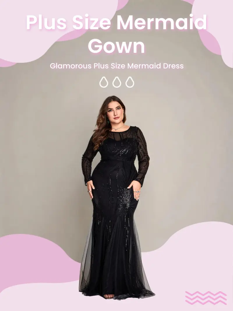mermaid formal dresses plus size - TikTok Shop mermaid formal dresses plus size - TikTok Shop
