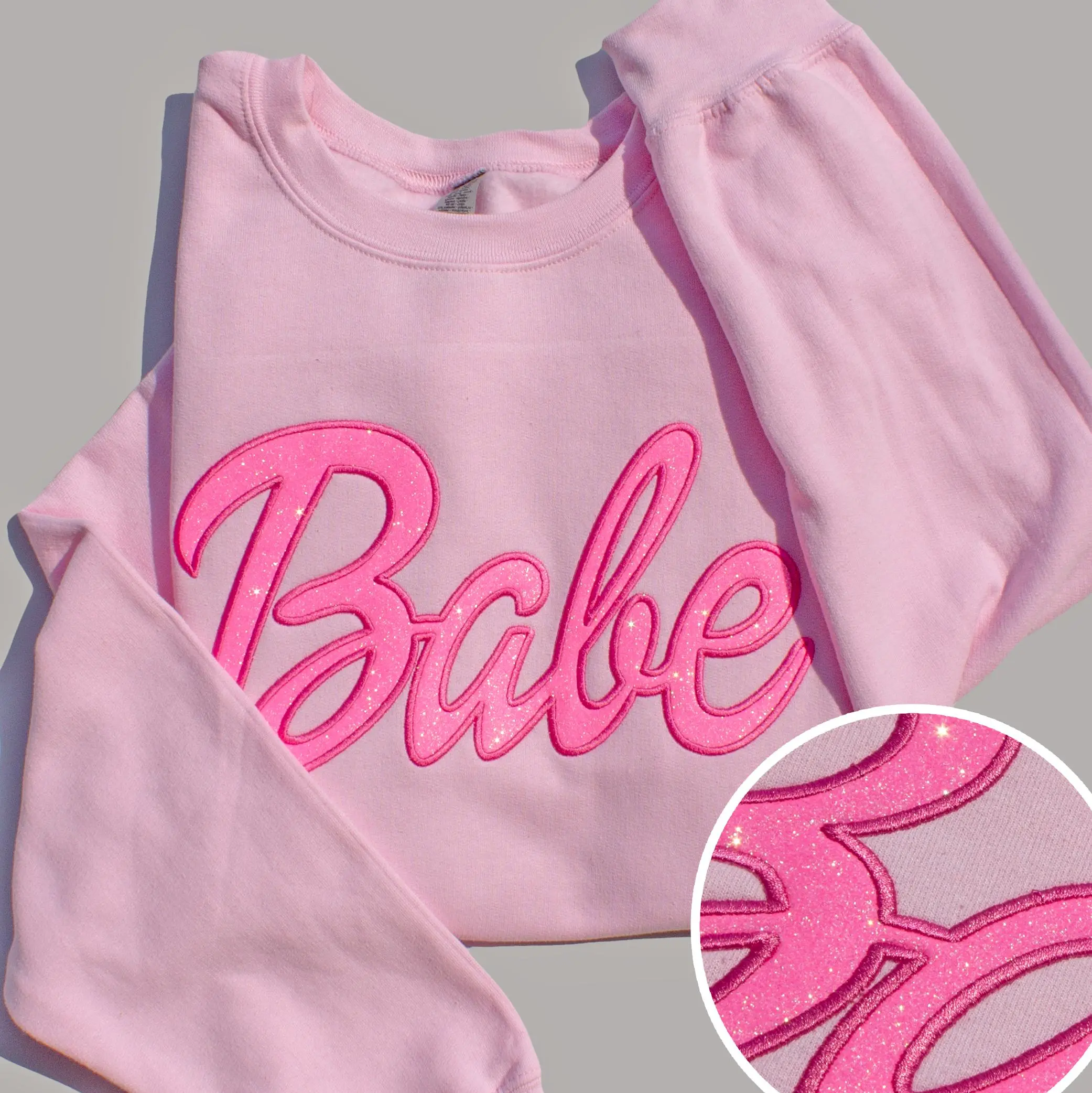 Doll Babe - Glitter - Sweatshirt Fit Womenswear