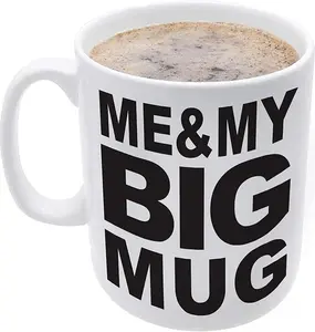 (Sale Off Up To 30%) Mug BIG Coffee Mug, Extra Large for Big drinks, desk decor novelty Gift Coffee Lovers Coffee Mug