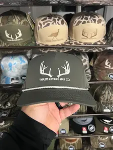 Classic Whitetail Rack - Rope 5 Panel Snapback - Richardson 258 Hat