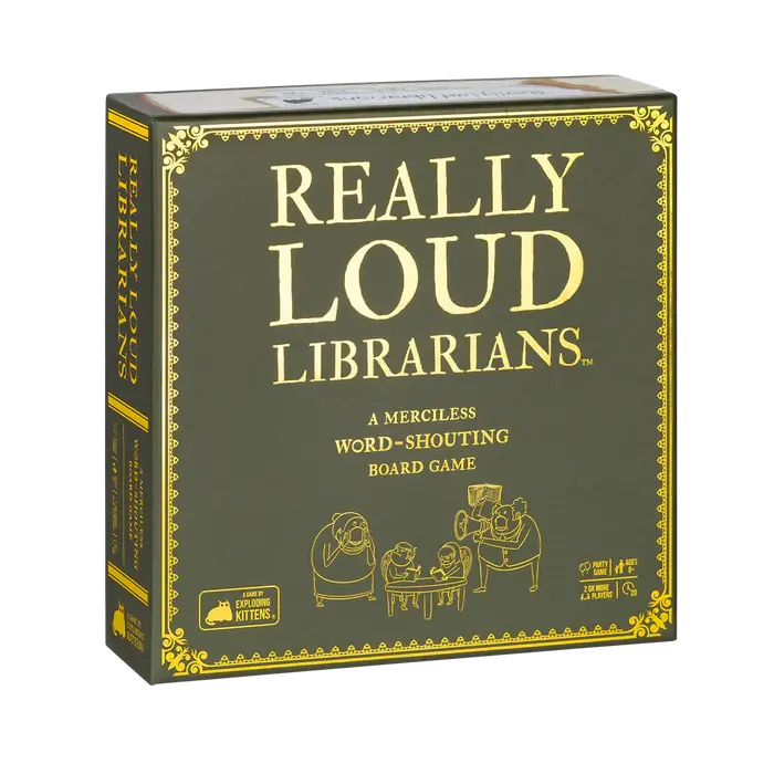 Really Loud Librarians Board Game by Exploding Kittens