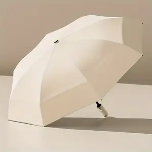 Unisex Automatic Folding Umbrella Adopts Double Bone Design Can Automatically Open and Close Sunscreen Rainproof Sturdy and Portable The Umbrella Surface Is Wide Suitable for All Kinds of Weather and Rainy Days