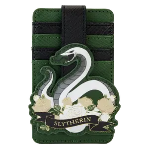 Harry Potter Slytherin House Floral Tattoo Card Holder