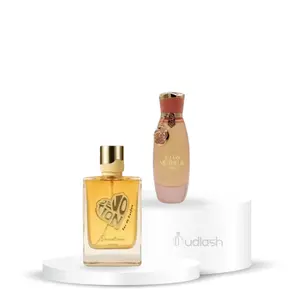 Oudlash Bundle | Arabiyat Mutheer Elixir + Mast Perfumes Devotion Intense | Unisex Fragrance | 100 ML | Eau De Parfum | Gardenia - Orchid & Bay Leaf