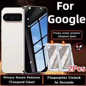 2-Pack Anti-Spy Screen Protector for Google Pixel Series, Ultra-Strong 9h Glass, Bubble-Free Installation, Easy Setup, Durable Protection
