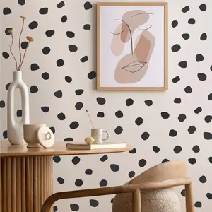 500 Irregular Polka Dots Wall Stickers - Peel & Stick Boho Wall  for  & Classroom Decoration