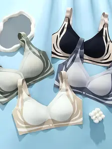 4-Pack Luxury Anti-Gravity Lifting Bras Closed double.rowbuckle design Comfortable, breathable, skin-friendly,andseamless Foldable with lining Perfect for sports wear