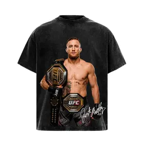 UFC Justin Gaethje Freedom 250 Years Men's Shirt, UFC Fighters T Shirt, MMA Fan, UFC Champions Sports Shirt Wash shirt, Gift for Him Gift For Her