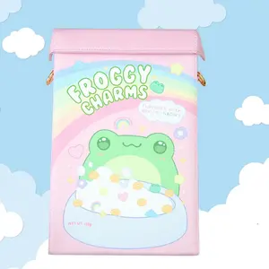 Froggy charms cereal kawaii backpack