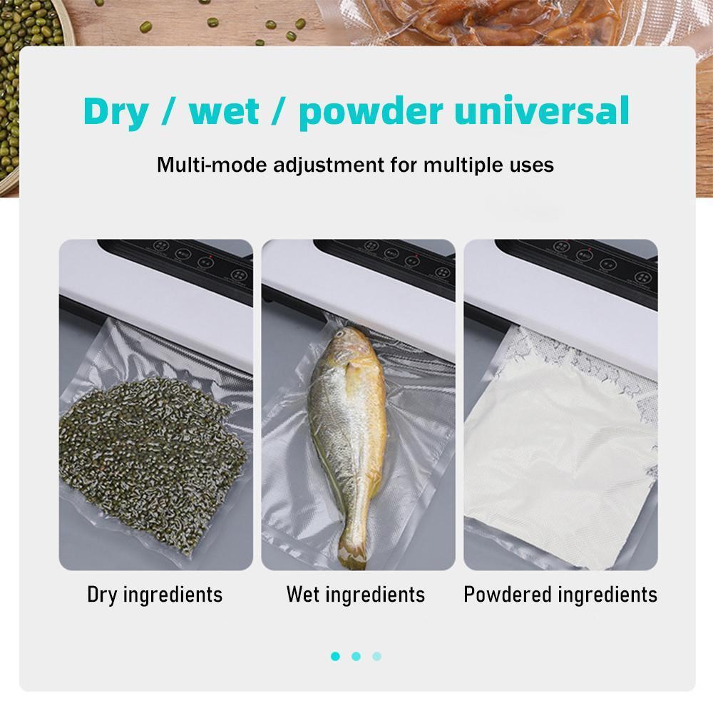 Vacuum Sealer Machine, Automatic Food Sealer Machine for Food Vacuum Packaging, Suction Power, Bags and Cutter Included, with 30 Free Bags