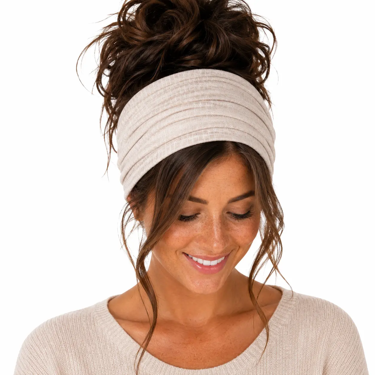 Limited Edition Ribbed Knit Headbands | Wide Headband & Long Dread band | Stretchy Hair Wrap for Thick Hair, Curly Hair, Locs & Messy Buns | Handmade USA