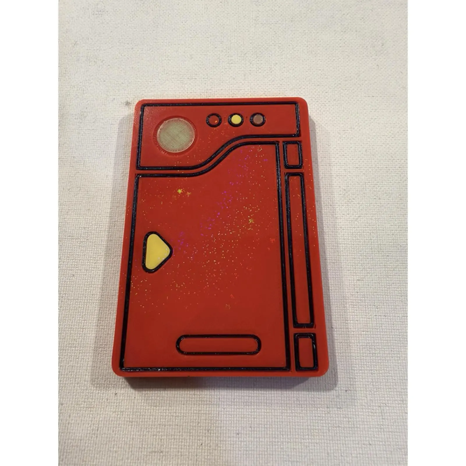 Pokédex Case - Credit-Card Sized Tap-to-Pay Holographic Exterior for Kanto Elite Four Mastery Mario Coin Upgrade