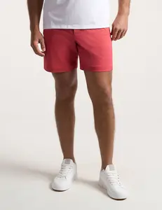 Khaki Shorts - Cranberry