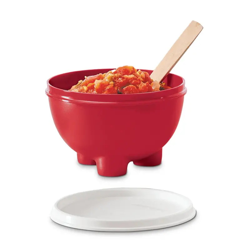 Molcajete bowl with leakproof lid 450ml/15oz