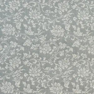 Wrapables 18" x 26" Asian Satin Brocade Decorative Gift-Wrapping Paper (Set of 3, Total 6 Sheets) - Country Gray