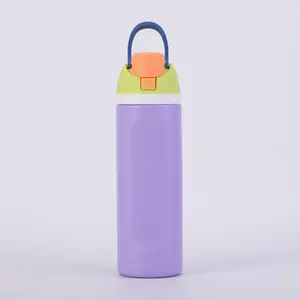 Large Capacity Sports Water Bottle, Portable Leak Proof Vacuum Flask with Handle, Insulated Drinking Cup for Home, Office, School, Outdoor, Travel, Drinkware