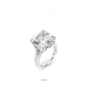 VAMERA Asscher White Ring#12168