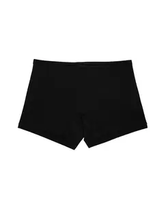 Organic Cotton Mid-Rise Shortie in Carbon
