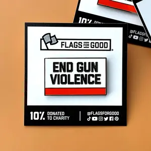 End Gun Violence Enamel Pin