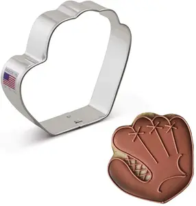 Baseball Glove Cookie Cutter 3 3/4"