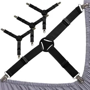 Nonslip Bed Sheet Fastener Straps