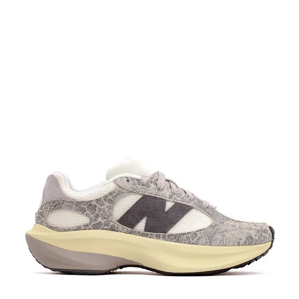 New Balance WRPD Runner Sneaker in Sea Salt Snakeskin Suede | Men's