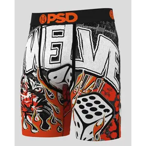 PSD Mens Ja Morant - Twelve Dice Boxer Brief - Standard Length 7 Inch Inseam, Soft and Breathable Poly Blend Fabric