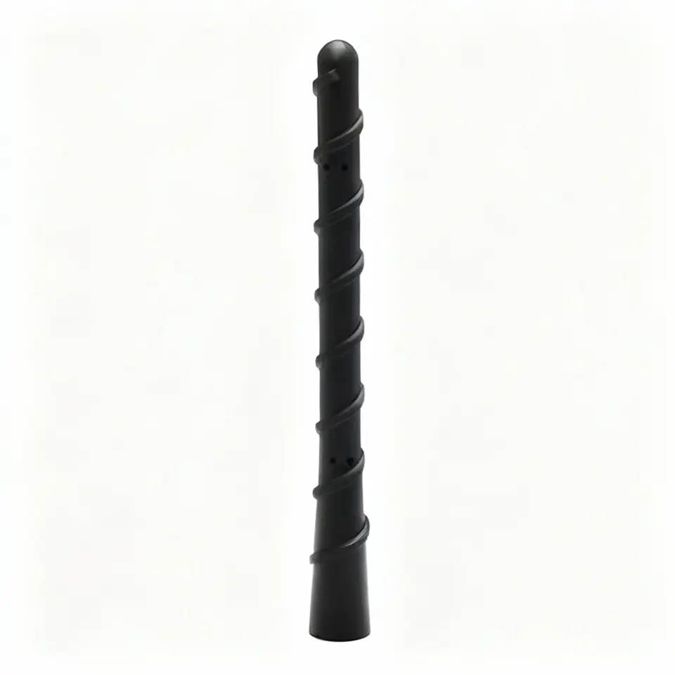 Short Antenna for Ford F150, Compatible with Models Post 2009, 7-Inch Spiral Rubber Truck Antenna Replacement, No Battery Included