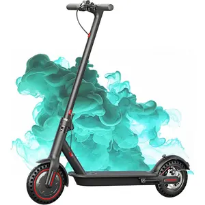 Electric Scooter, 22 Miles Long Range, Top Speed 19 MPH, 8.5" Tires, Powerful 350W Motor, Folding Escooter for Adults Teen