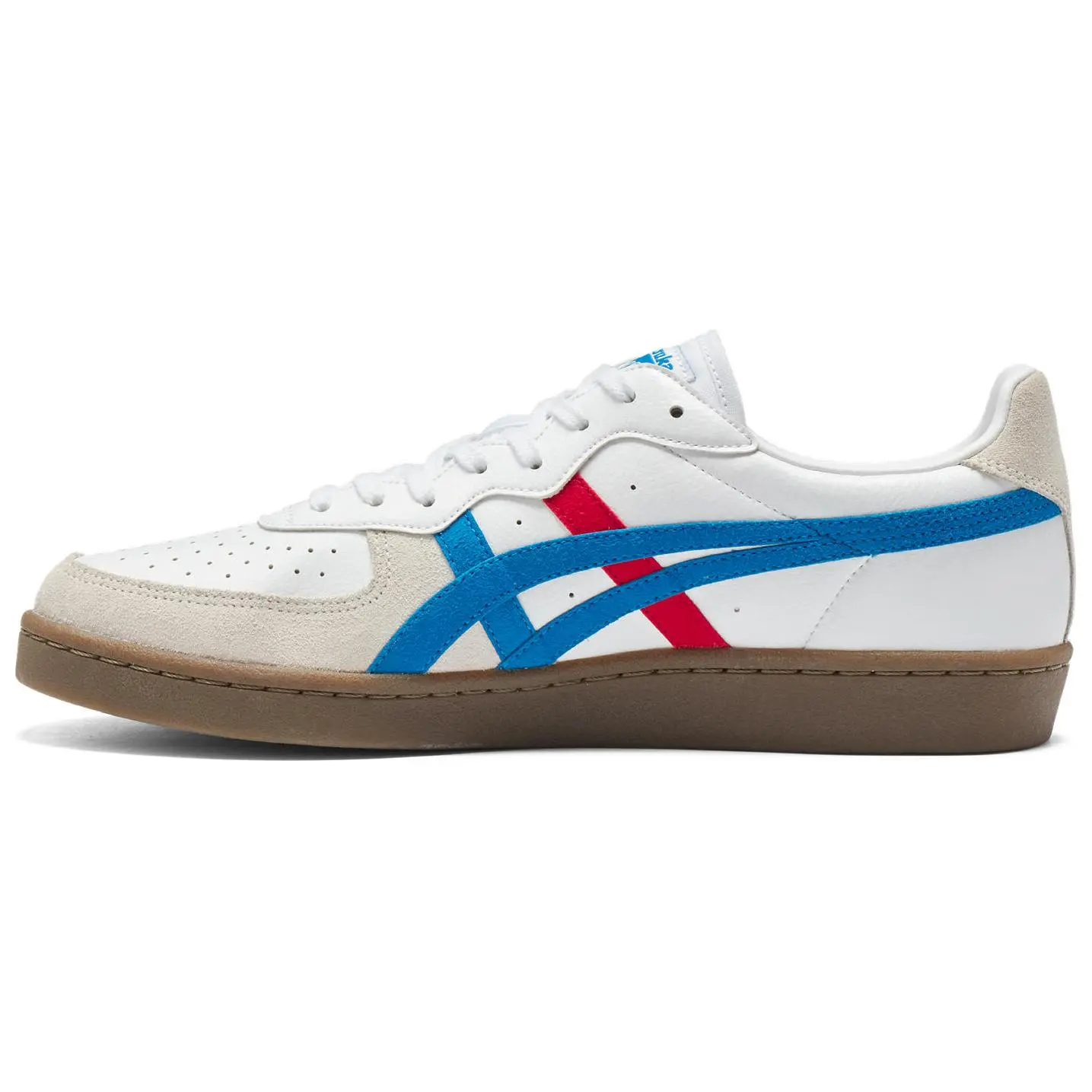 Onitsuka Tiger Gsm White Blue Red' Versatile Breathable Low Top Skate Shoes Kids'' 1183A353-129