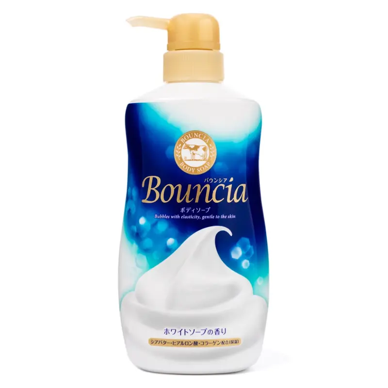 Bouncia Body Soap, 480 ml Moisturizer Cleanser with Foam for Skin Care & Body Care