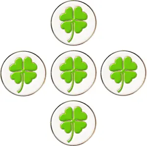 Golf Ball Markers 5 10 Pack Cute Funny Novelty Golf Markers Golf Bag Accessories Gifts Ball Position Marking Disc for Men Weman Golfers