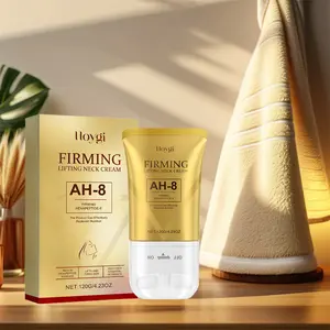 AH-8 Firming Neck Cream, Contain Hexapeptide, With Double Roller Massage, Reduce Wrinkles Fine Lines And Double Chin, Firm And Lift Sagging Skin Forehead Wrinkle Neck Care Moisture Moisturizer Moisturizing Gentle Sensitive Tightening Hydrating