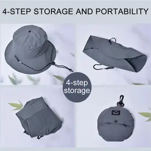 Bucket Hat / Boonie Hat – Foldable, Water-Resistant Sun Hat for Outdoor Activities