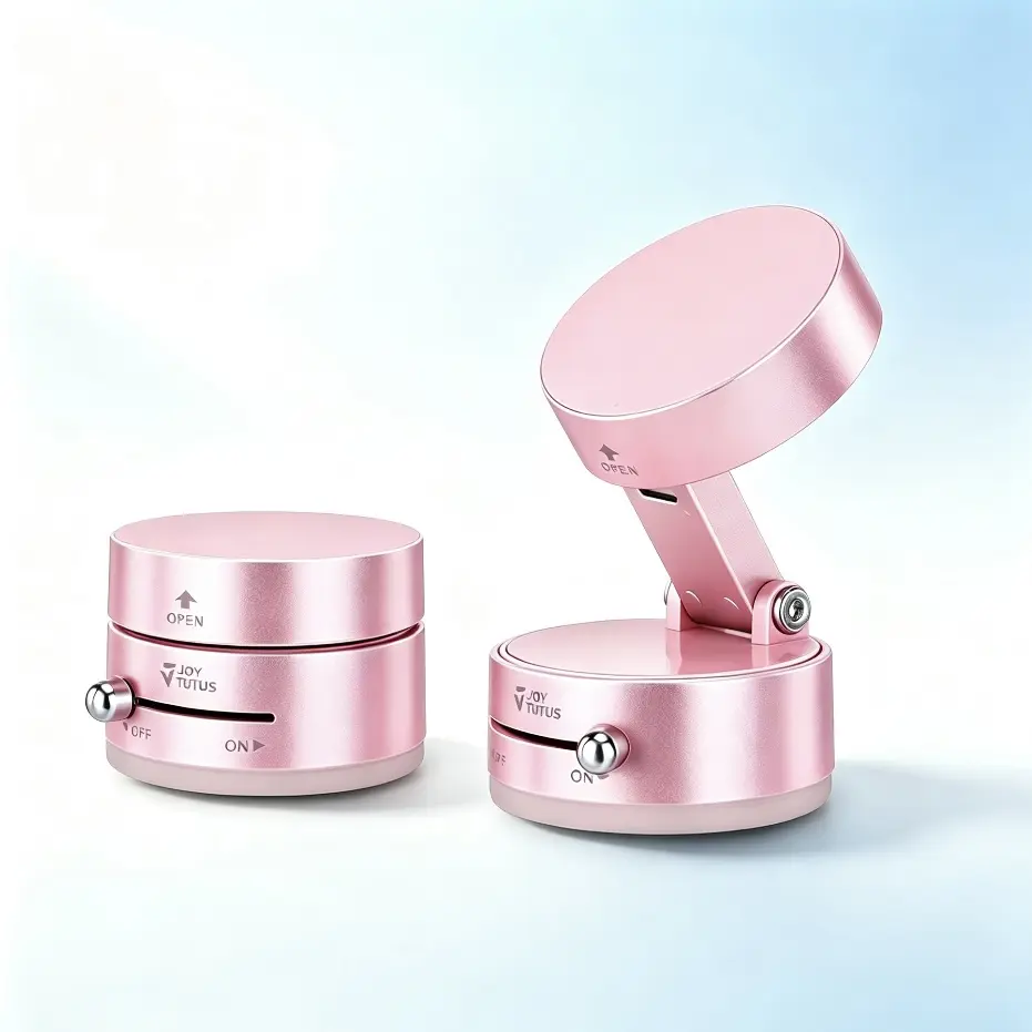 Joytutus Vacuum Suction Magnetic Phone Holder, 2026 Upgraded Foldable and Retractable Magnetic Mount, RMovable Vacuum Suction Cup Car Phone Stand for Car, Gyms, Kitchen, Bathroom, Mirror & Smooth Surface, Multifunctional Car Accessories, Summerfinds