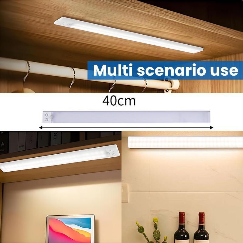 LED Motion Sensor Lights 4 Pack USB Rechargeable Magnetic Closet Under Cabinet Night Light 3 Color Temperatures Stepless Dimming Energy Saving for Kitchen Stairs Wardrobe Pantry Coffee Corner Bathroom Sink Cabine LED Motion Sensor Lights 4 Pack USB Rechargeable Magnetic Closet Under Cabinet Night Light 3 Color Temperatures Stepless Dimming Energy Saving for Kitchen Stairs Wardrobe Pantry Coffee Corner Bathroom Sink Cabine