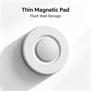 TV and air conditioner remote control wall-mounted storage, no-drill wall-hanging strong magnetic hook Organiser Hangable Hangers